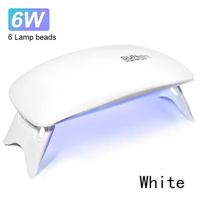 Mini 6W LED UV Nail Dryer