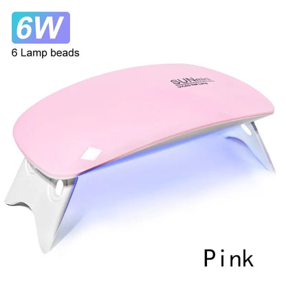 Mini 6W LED UV Nail Dryer