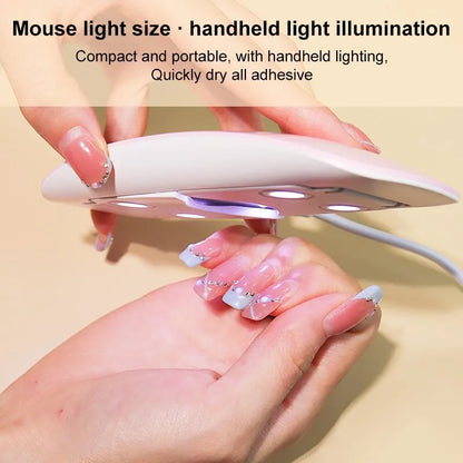 Mini 6W LED UV Nail Dryer